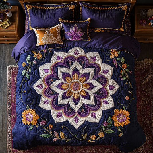 Mandala Pattern WX0606030CL Duvet Cover Set