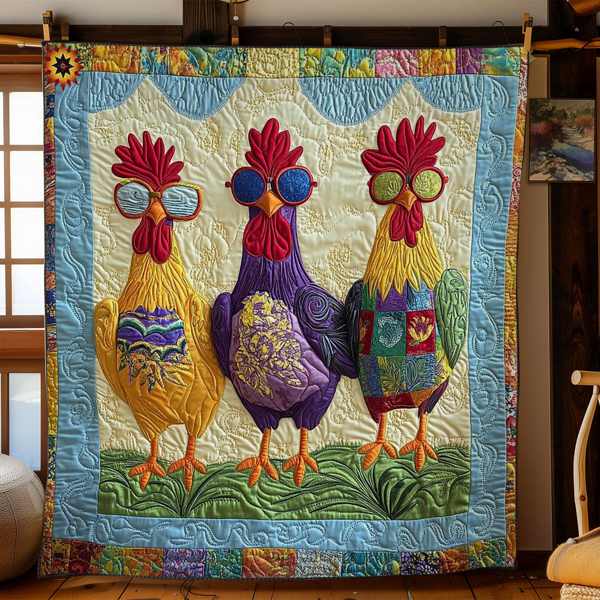 Sunglasses Rooster WY2312065CL Quilt