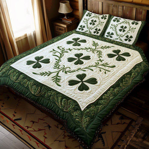 Shamrock Lucky Symbol WP1112044CL Duvet Cover Set