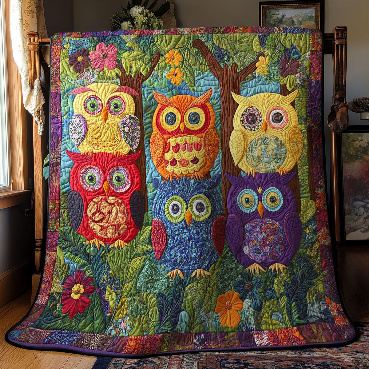 Curious Owl Crew WN2503060CL Quilt