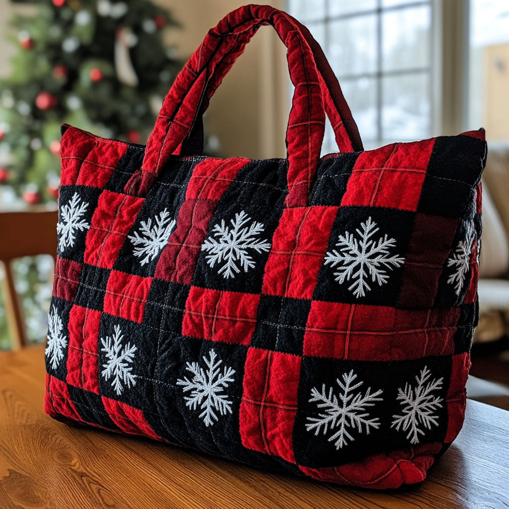 Snow Dream CW2509017CL Quilted Tote Bag