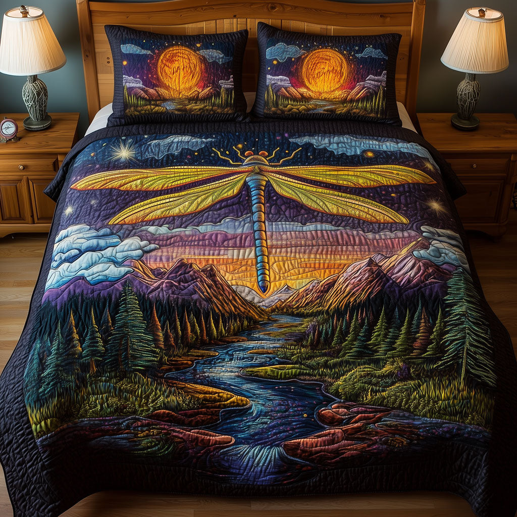 Dragonfly Mountain Spirit LT0410017CL Duvet Cover Set