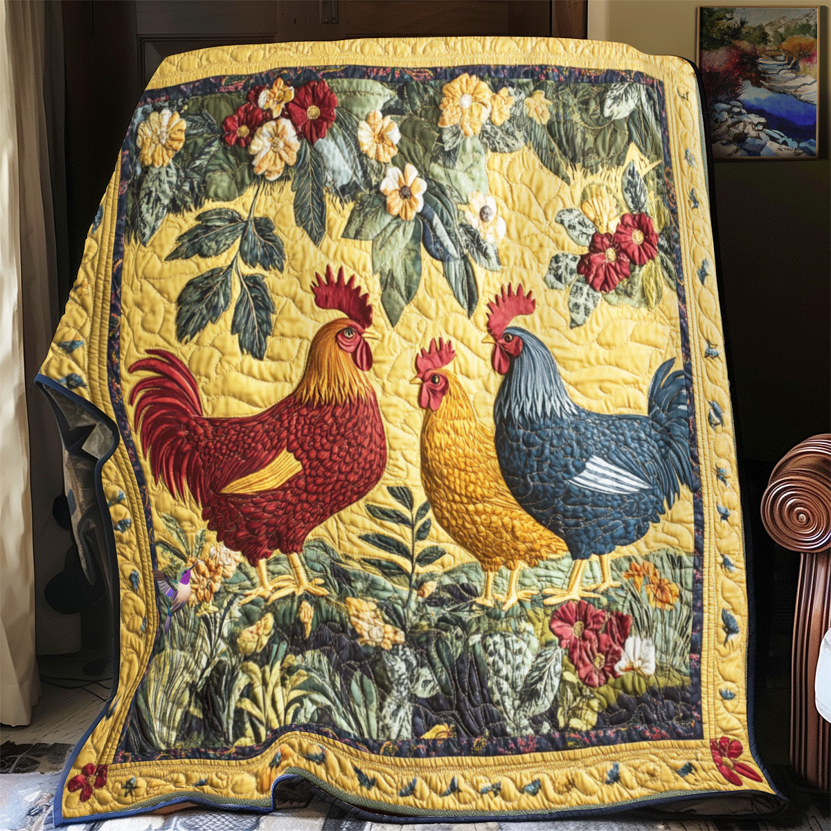 Chicken YR2512033CL Quilt