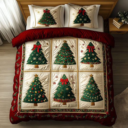 Cozy Christmas Trees DH1209012CL Duvet Cover Set