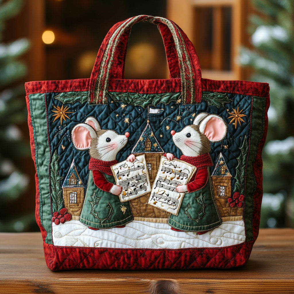 Cozy Mouse CW1311017CL Quilted Tote Bag