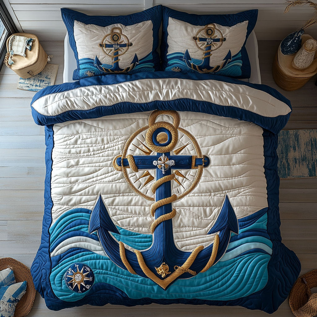 Coastal Anchor CP1209051CL Duvet Cover Set