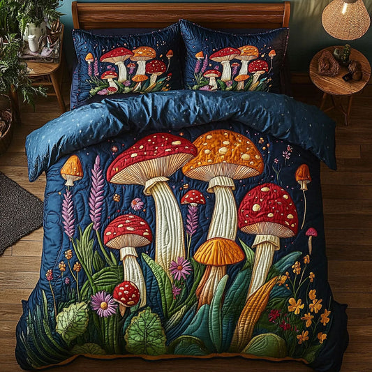Vibrant Mushroom WX0506033CL Duvet Cover Set