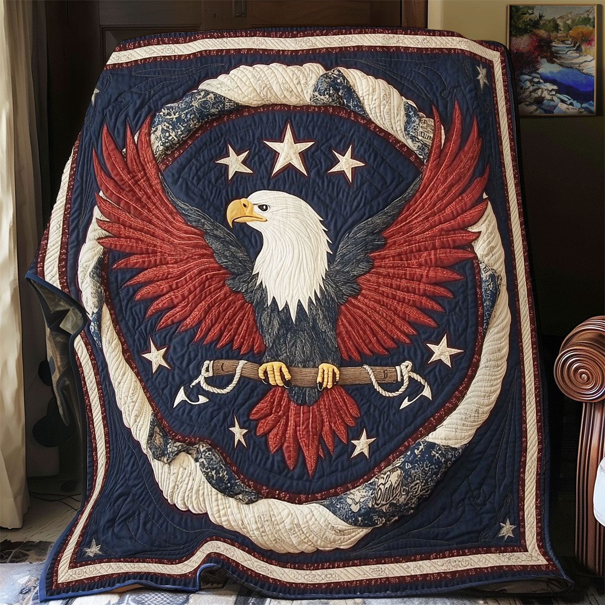 Eagle Crest Of Liberty WX1306011CL Quilt