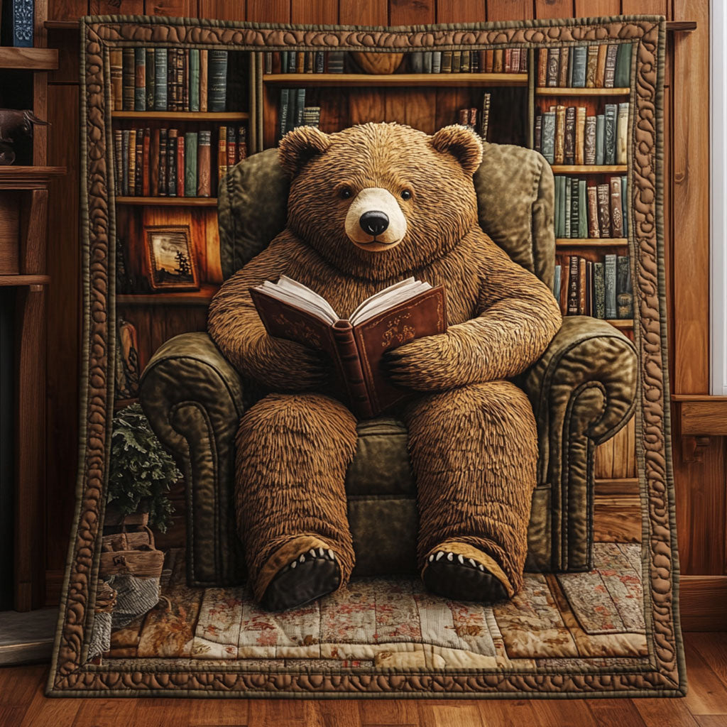 Bookish Bear CP2205020CL Quilt
