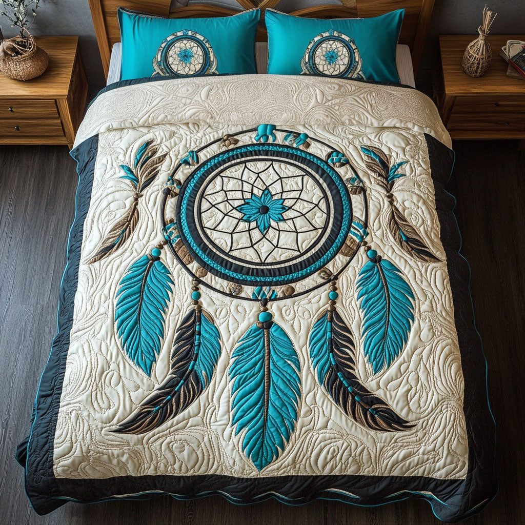Turquoise Dreamcatcher CM0904002CL Duvet Cover Set