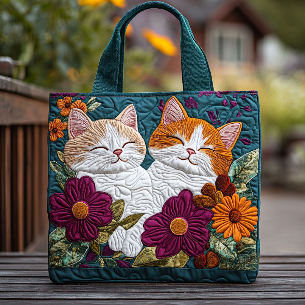 Happy Kitten CP2509044CL Quilted Tote Bag