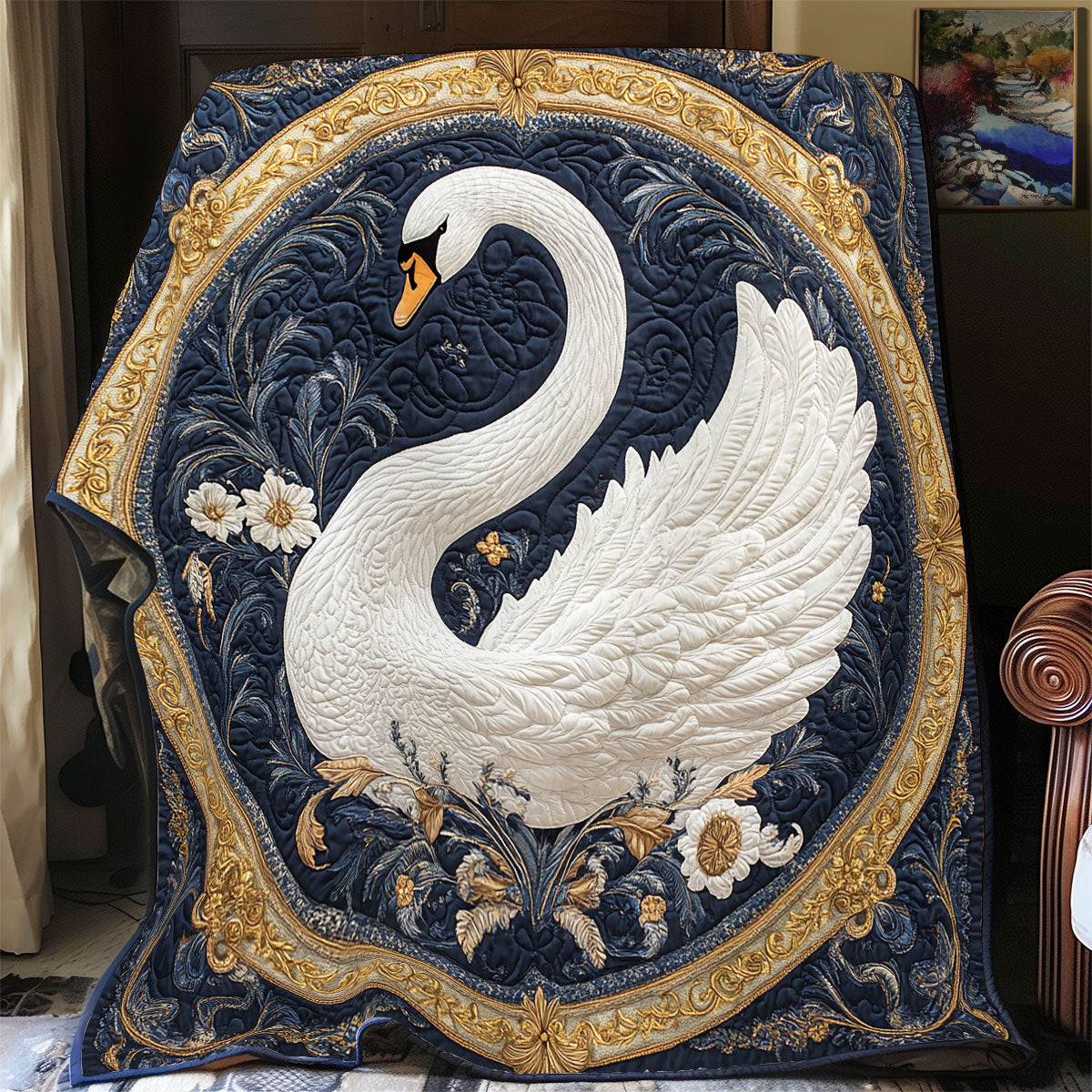 Mystic Swan WX3105052CL Quilt