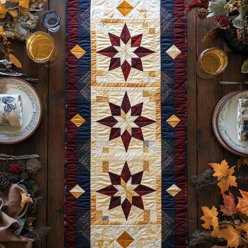 Native Horizon WN2807085CL Quilted Table Runner