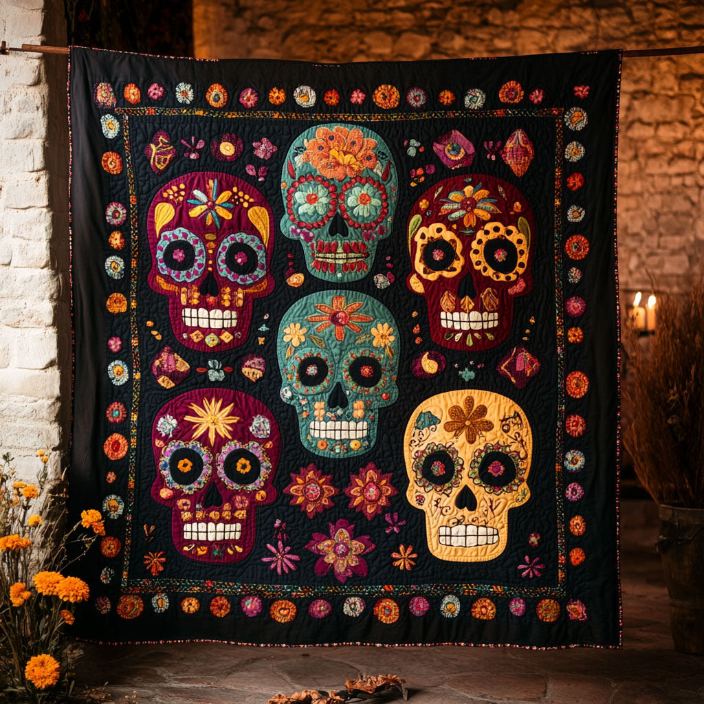 Nueve Calaveras WJ1908005CL Quilt