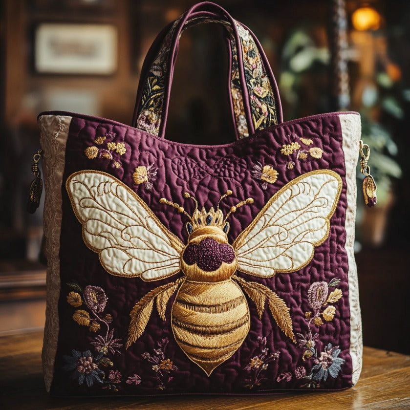 Queen Bee XR2209015CL Quilted Tote Bag
