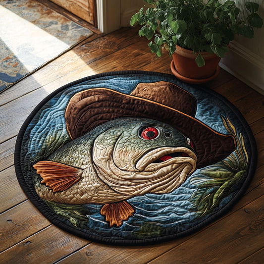 Fishing CW1805037CL Quilted Round Mat