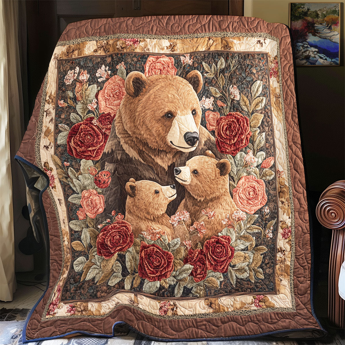 Bear Lover YR1501047CL Quilt