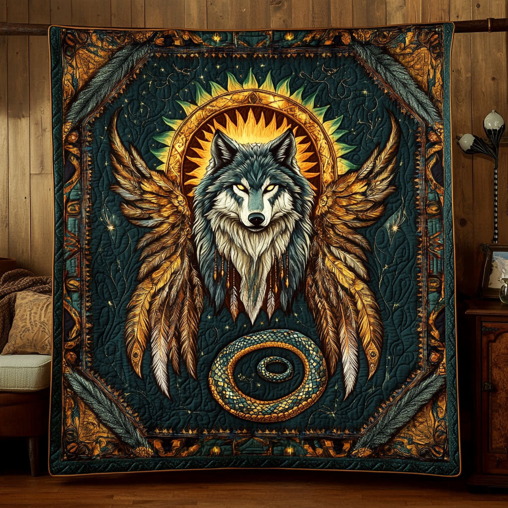 Solar Wolf WY0705021CL Quilt