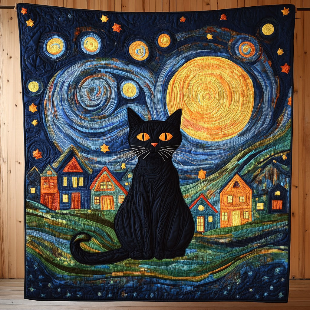 Celestial Cat PC2108065CL Quilt
