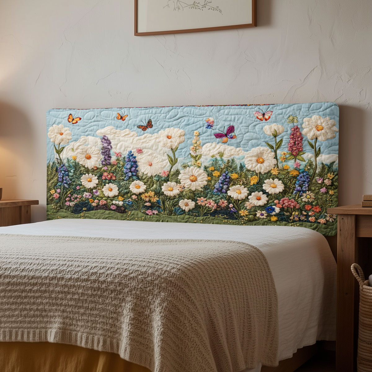 Spring Garden CP1212015CL Quilted Headboard Slipcover