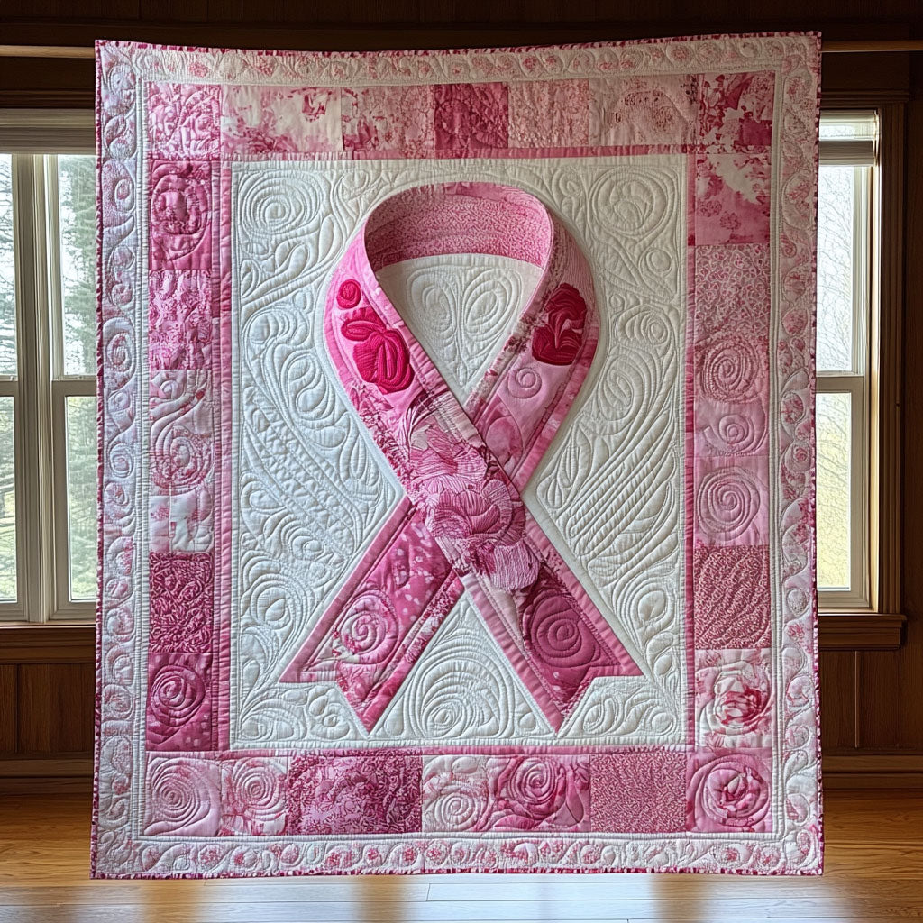 Graceful Ribbon CW2609036CL Quilt