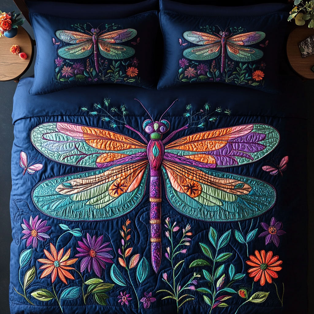 Mystic Dragonfly WY2502045CL Duvet Cover Set