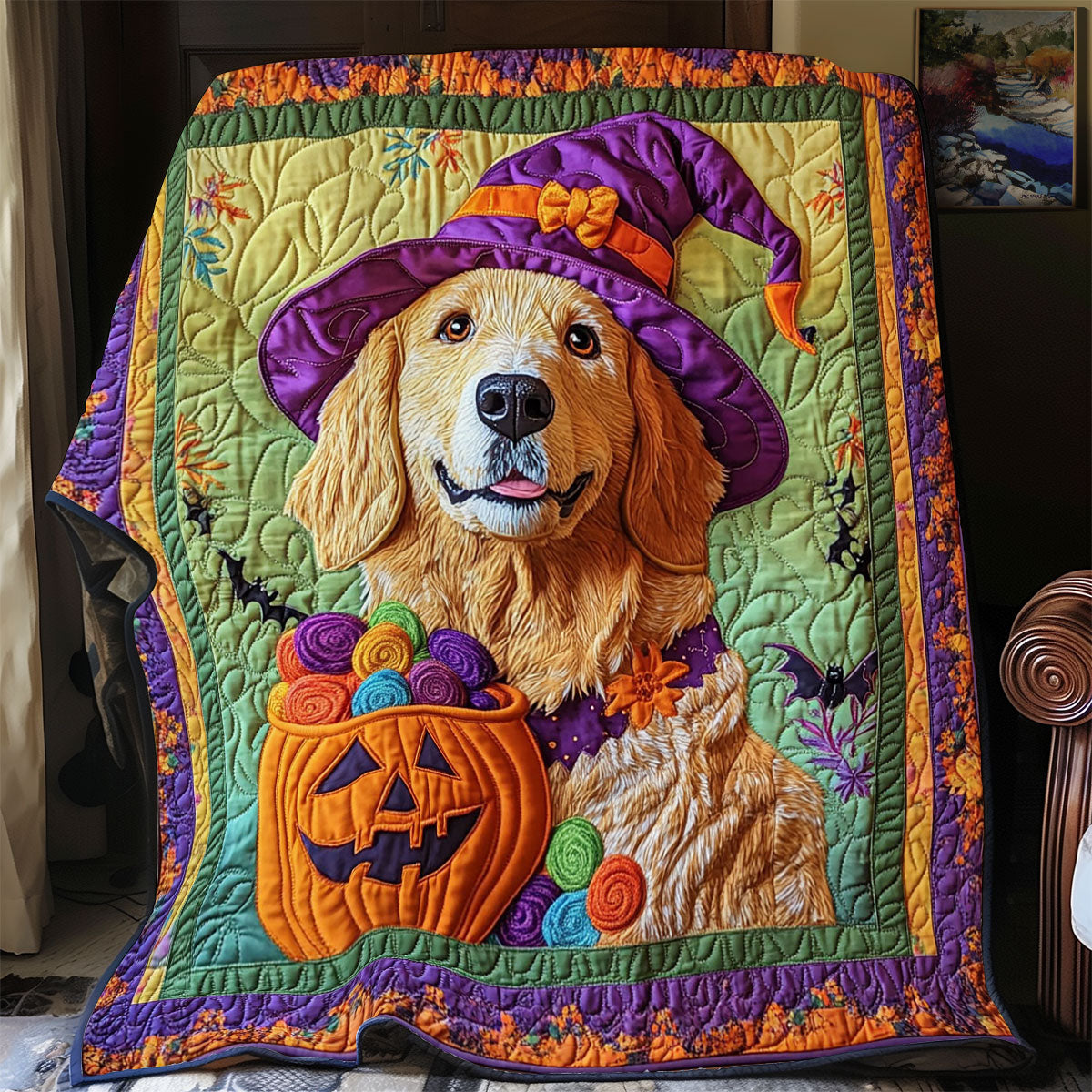 Golden Treats CP1107019CL Quilt