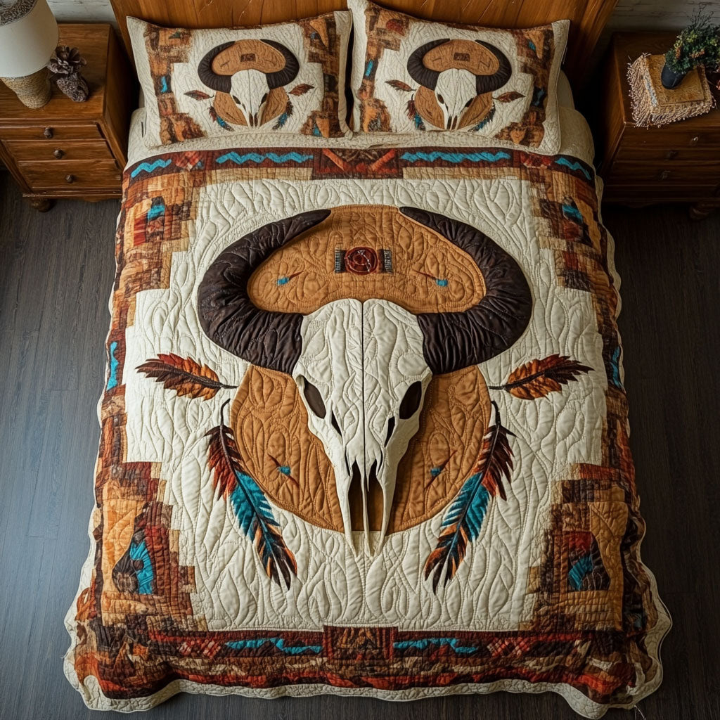 Native Skull CM0904004CL Duvet Cover Set