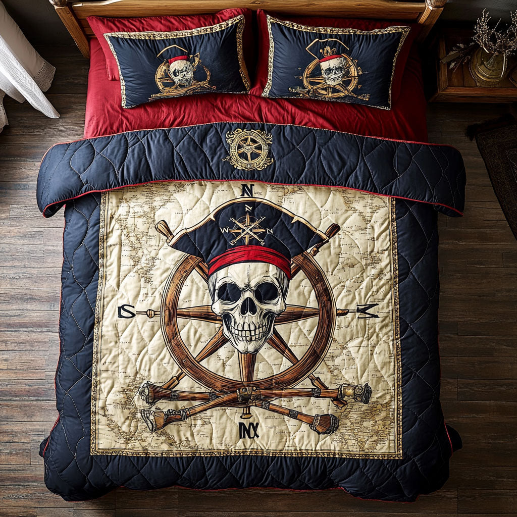 Tidebreaker Skull CP2108113CL Duvet Cover Set