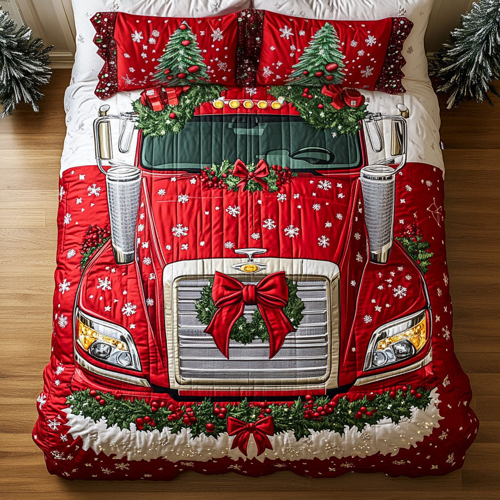 Festive Truck CW1111074CL Duvet Cover Set