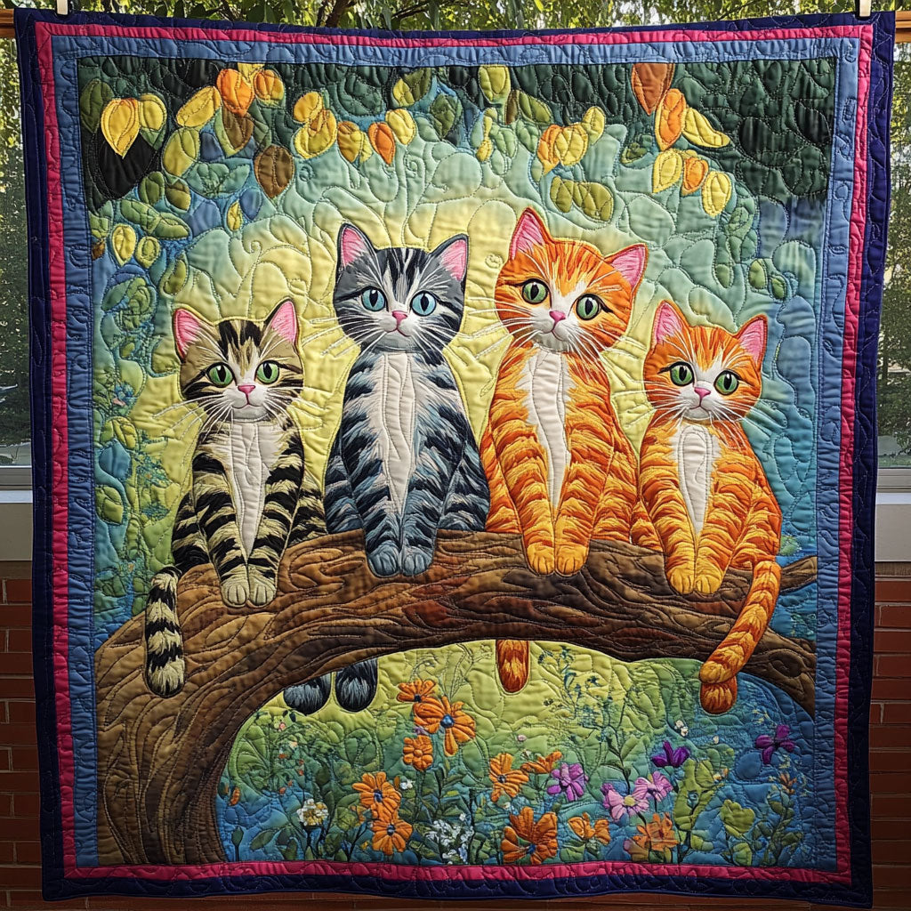 The Cat Perch WY2208079CL Quilt