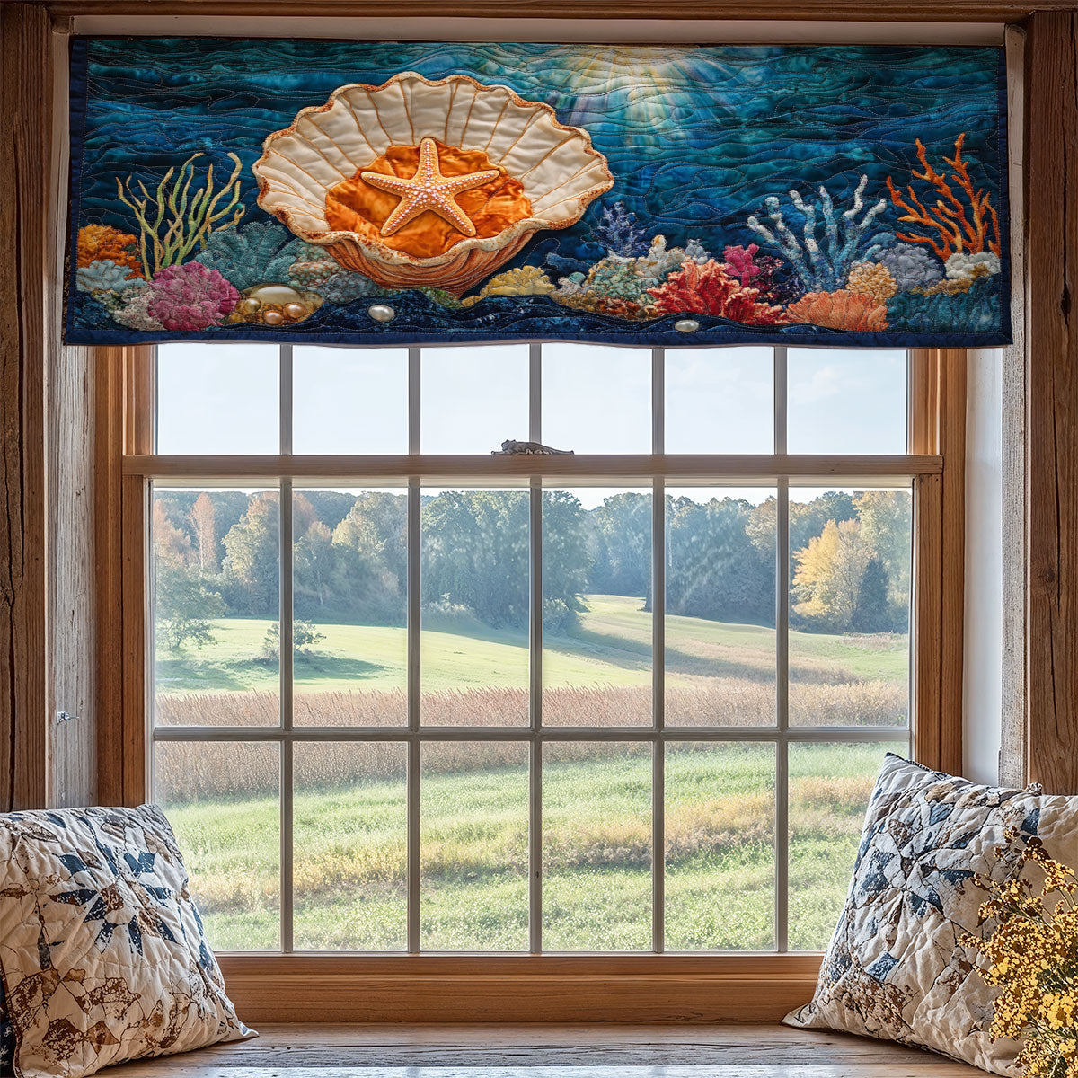 Sunstar Sanctuary WY1407014CL Quilted Valance