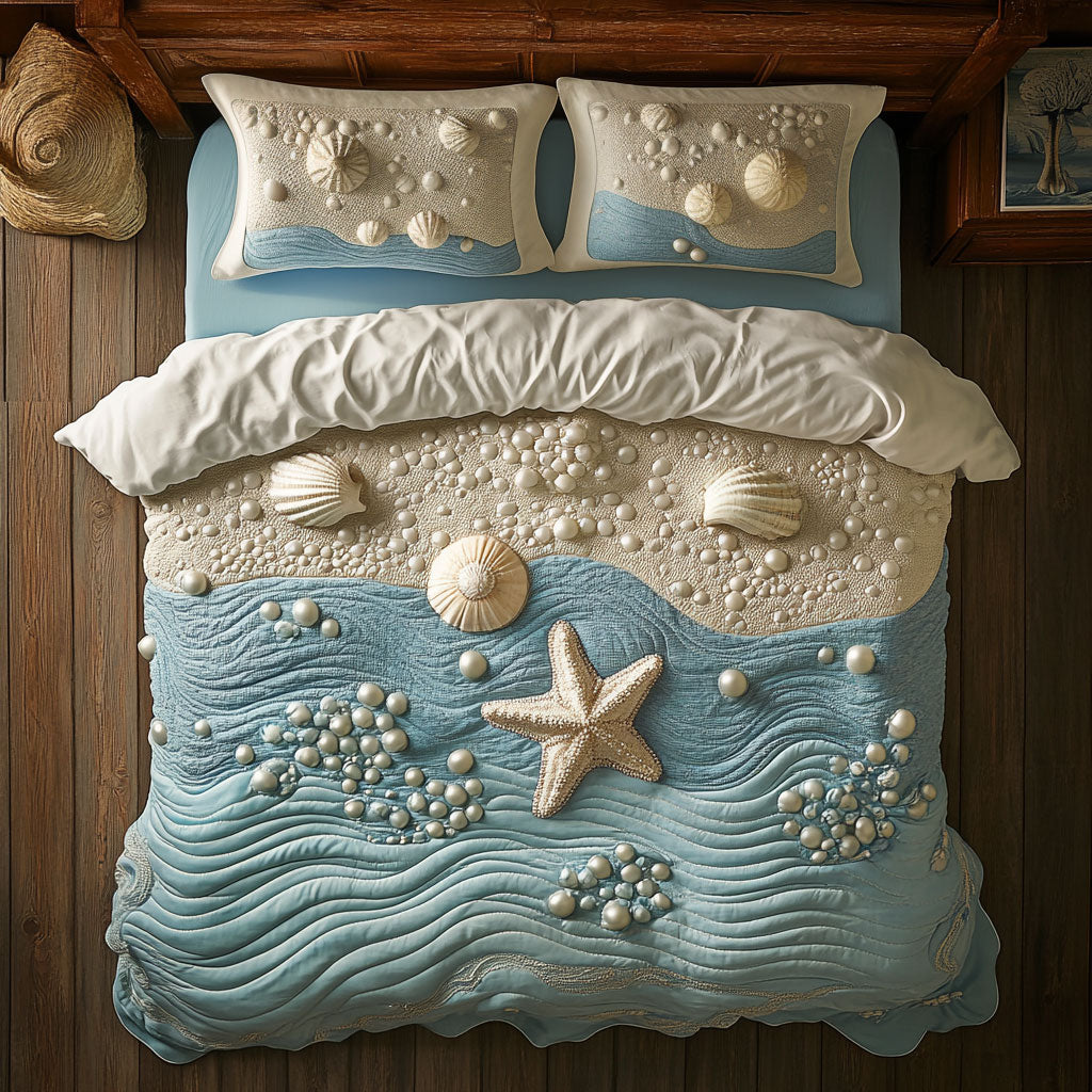 Seabreeze Pearl WY2907051CL Duvet Cover Set