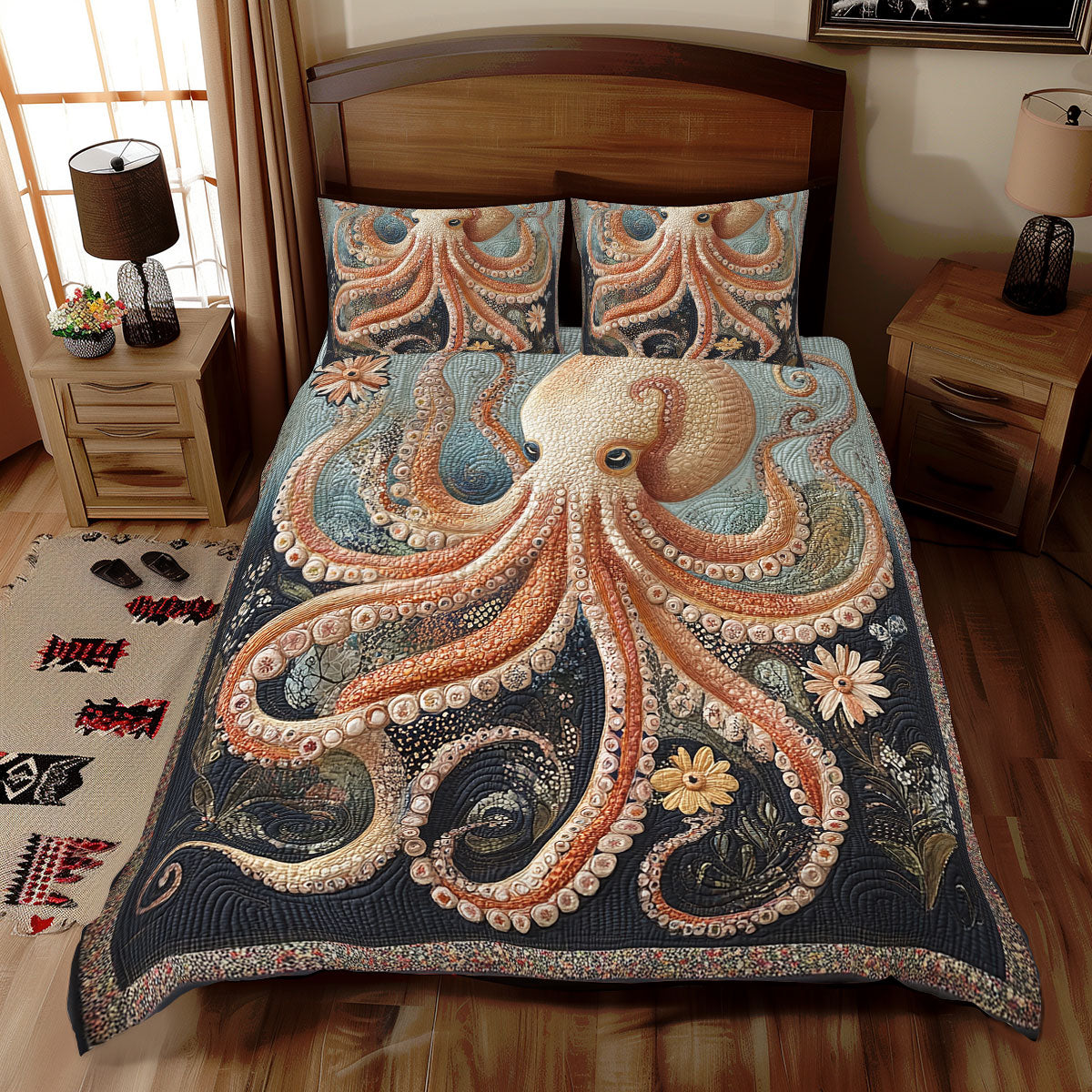 Octopus WX0412085CL Duvet Cover Set