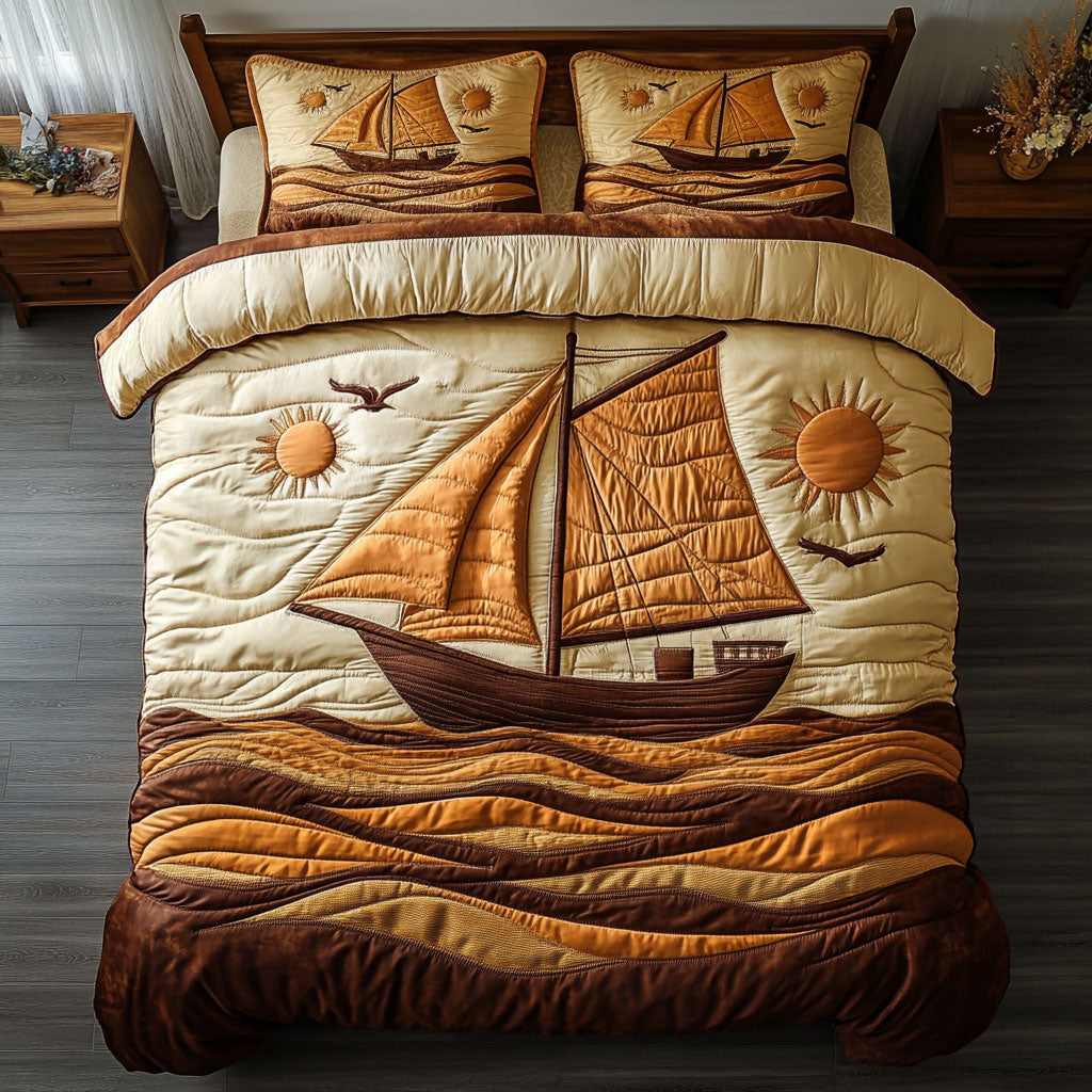Sunset Sail CP2409005CL Duvet Cover Set