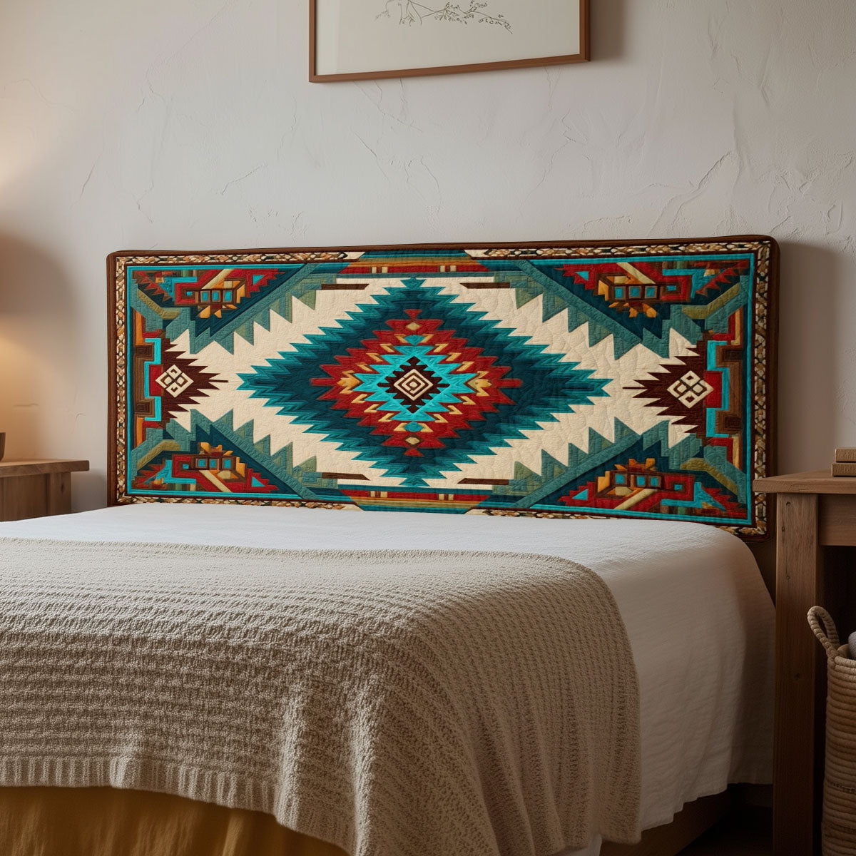 Aztec Rhythm CP3112012CL Quilted Headboard Slipcover