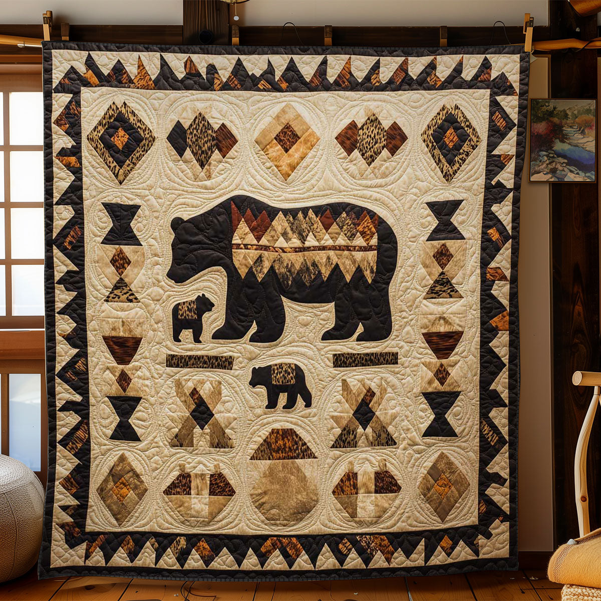 Spirit Bear WN0304018CL Quilt
