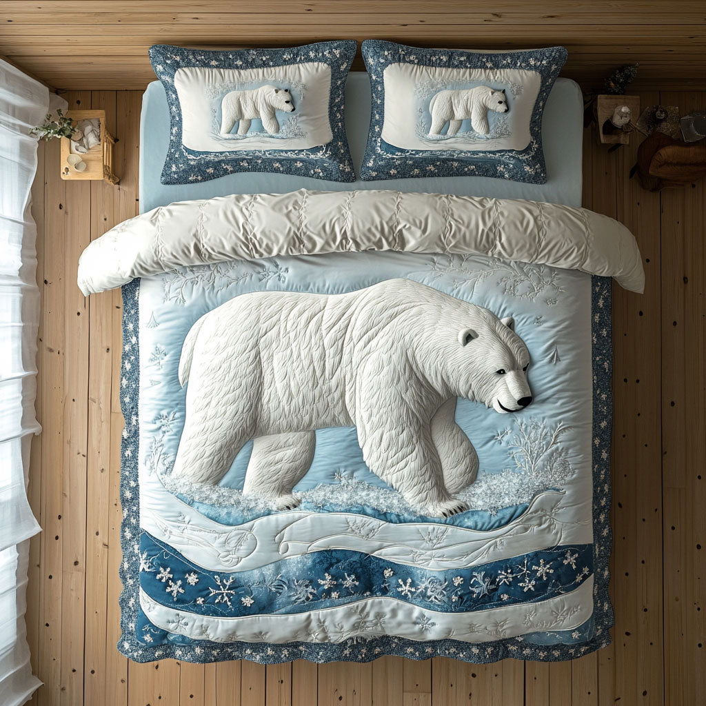 Icy Pola Bear CP2808051CL Duvet Cover Set