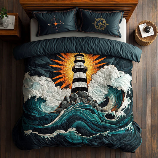 Violent Ocean Waves CQ1006010CL Duvet Cover Set