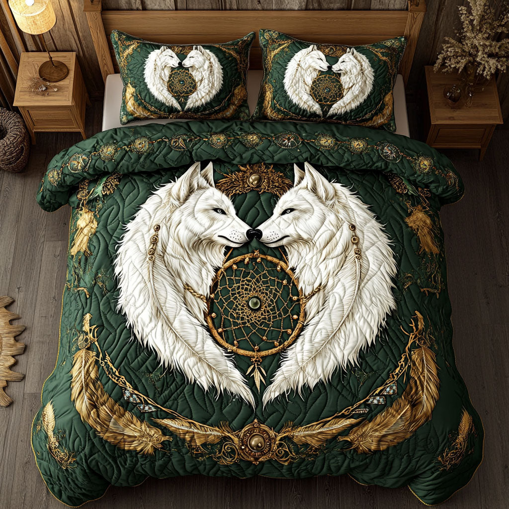 Dreamcatcher Wolf WY2702009CL Duvet Cover Set