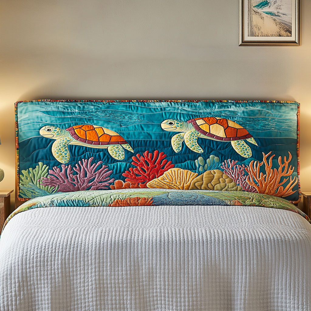 Reeflight Turtle WN2312026CL Quilted Headboard Slipcover