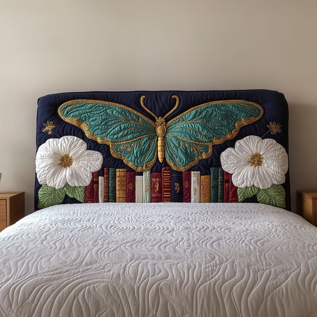 Knowledgeable Butterfly QA2312017CL Quilted Headboard Slipcover