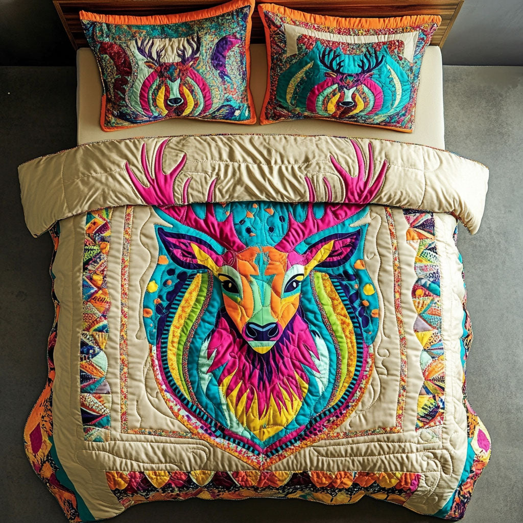 Tribal Deer CP3006034CL Duvet Cover Set