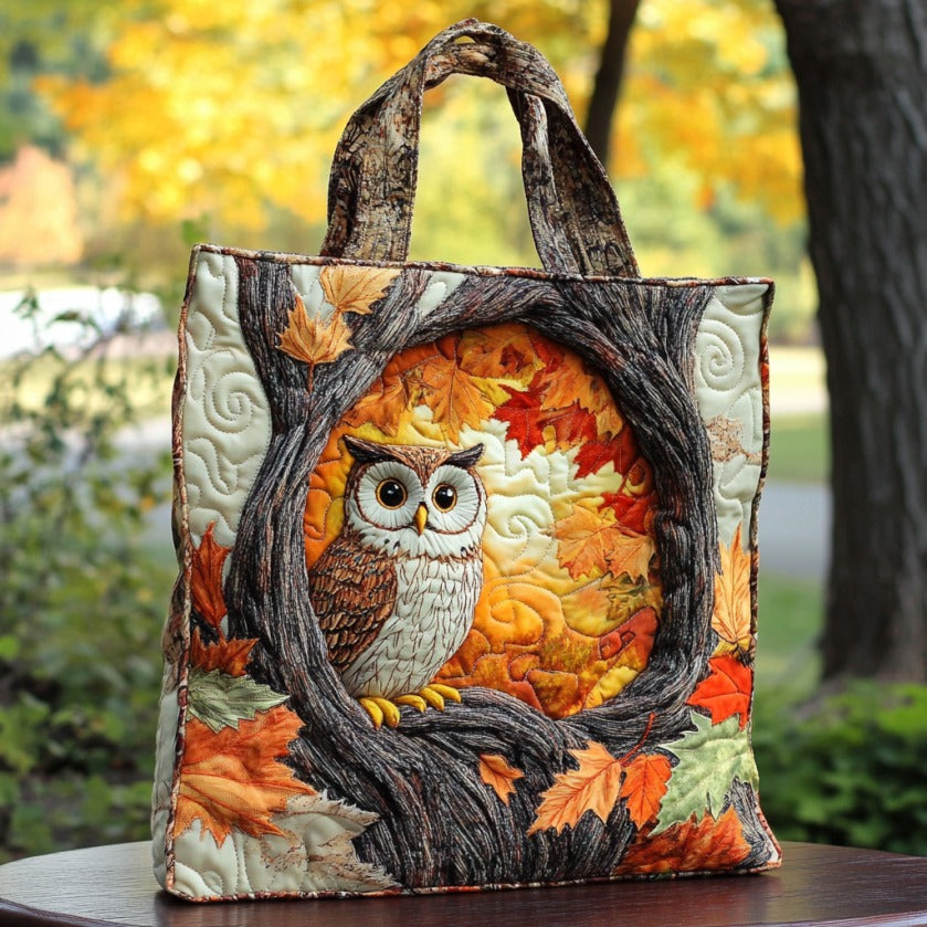 Woodland Wings XR0710006CL Quilted Tote Bag