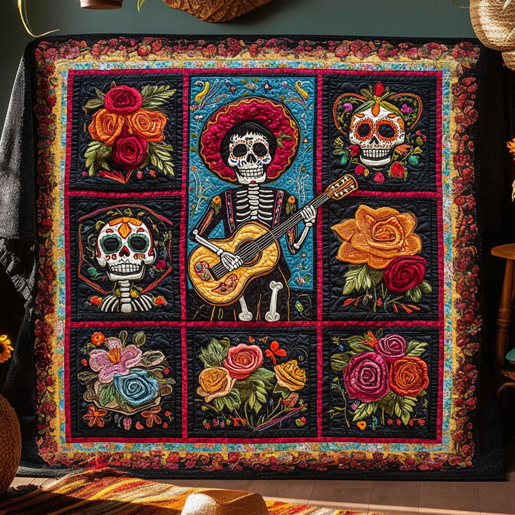 Inferno Skeleton WN0509044CL Quilt