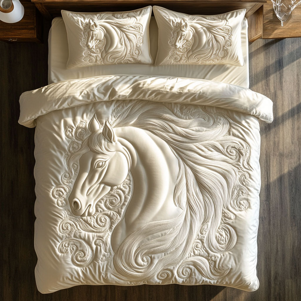 White Horse WY2104039CL Duvet Cover Set