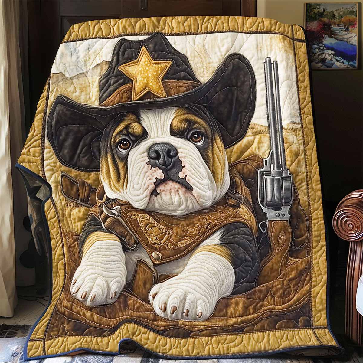 Western Bulldog WX3105072CL Quilt