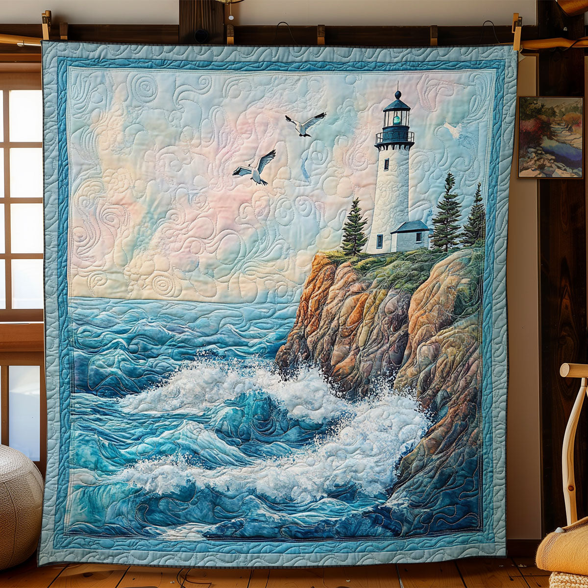 Ocean View WY2103059CL Quilt