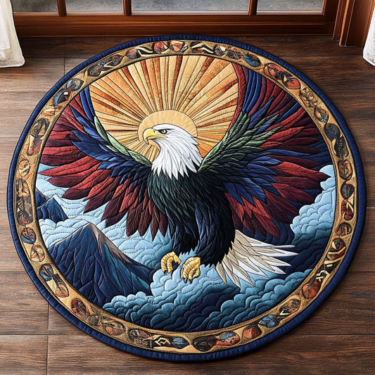 Wide Wingspan CQ1206042CL Quilted Round Mat