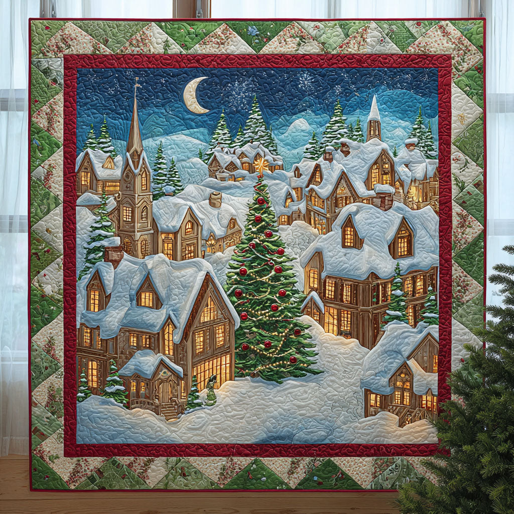 Village Christmas CW2510055CL Quilt